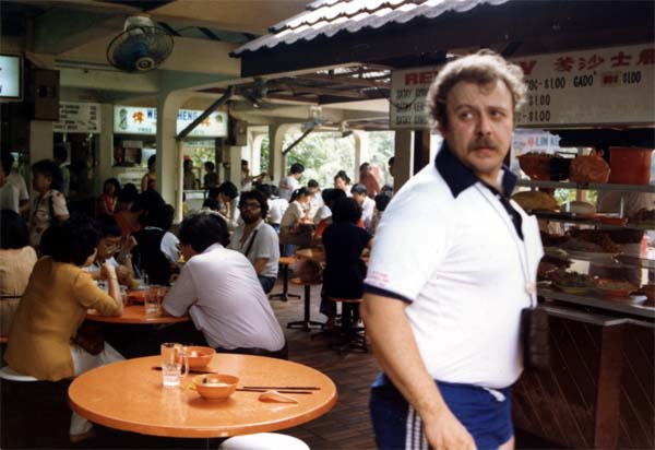 Darryl in Singapore - early 80s